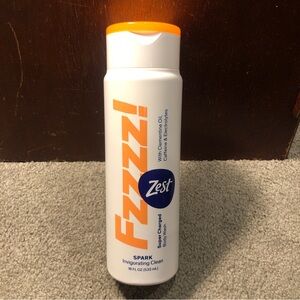 Zest Fzzzz! Spark Invigorating Clean Super Charged Body Wash Clementine, 18oz